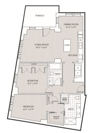  Floor Plan 302
