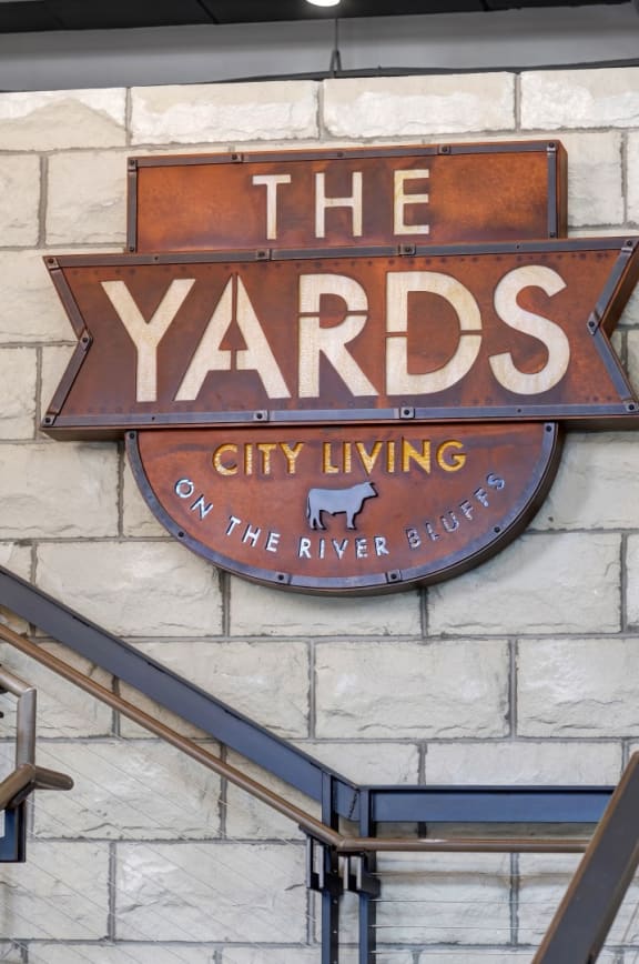 Building exterior at The Yards, South St. Paul, MN