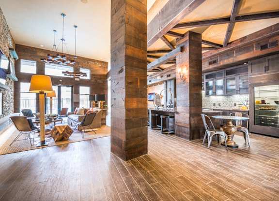 Clubhouse Interior at Aviator West 7th, Fort Worth, 76107