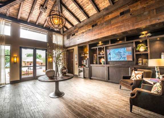 Spacious Lobby at Aviator West 7th, Fort Worth