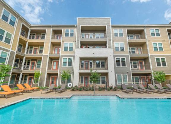 Refreshing Pool With Large Sundeck And Wi-Fi at Aviator West 7th, Fort Worth