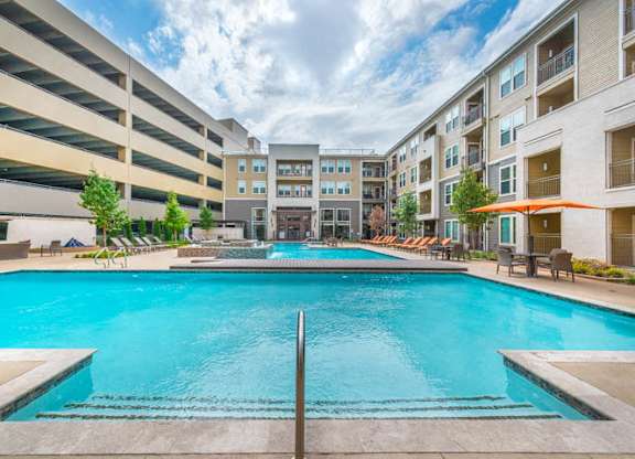 Relaxing Pool at Aviator West 7th, Texas