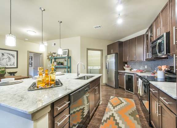 Fully Equipped Kitchen at Aviator West 7th, Fort Worth, Texas