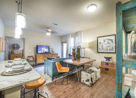 Dining Area at Aviator West 7th, Fort Worth, 76107
