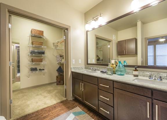 Luxurious Bathroom at Aviator West 7th, Texas