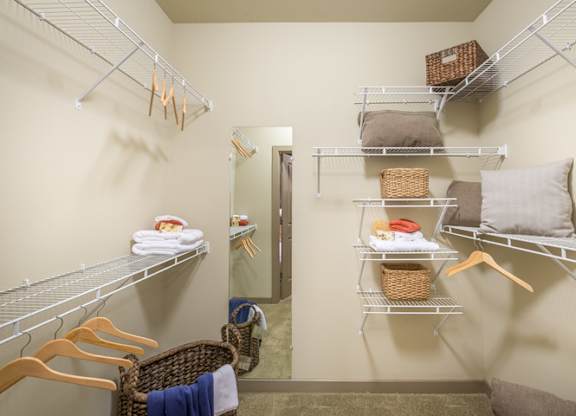 Walk-In Closets And Dressing Areas at Aviator West 7th, Fort Worth, TX