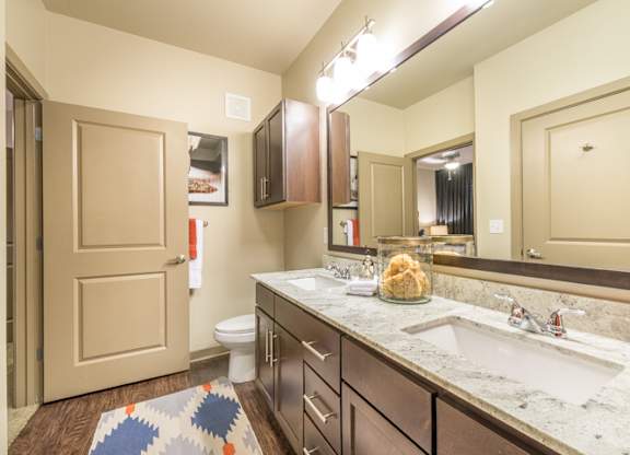 Modern Bathroom Fittings at Aviator West 7th, Fort Worth