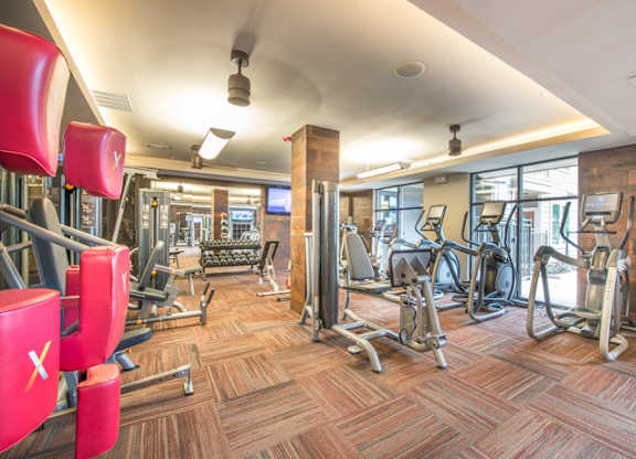 Two Level Fitness Center at Aviator West 7th, Fort Worth
