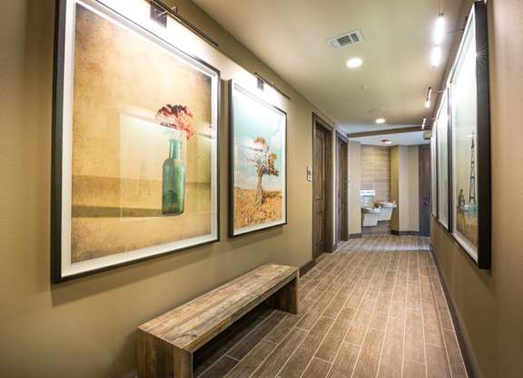 Hallway at Aviator West 7th, Texas