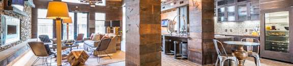 Clubhouse Interior at Aviator West 7th, Fort Worth, 76107