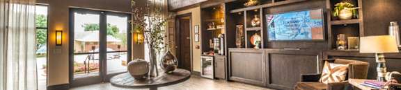 Spacious Lobby at Aviator West 7th, Fort Worth
