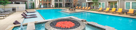 Private Swimming Pool at Aviator West 7th, Fort Worth, Texas