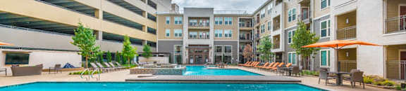 Relaxing Pool at Aviator West 7th, Texas