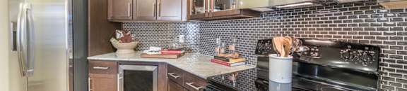Efficient Appliances In Kitchen at Aviator West 7th, Texas