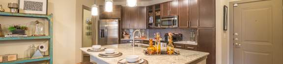 Gourmet Kitchen With Islands at Aviator West 7th, Fort Worth, TX, 76107