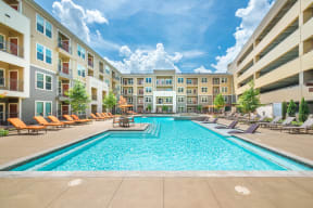Resort Style Swimming Pool at Aviator West 7th, Fort Worth, 76107