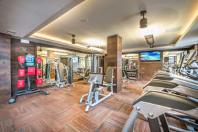 Modern Fitness Center at Aviator West 7th, Fort Worth, TX