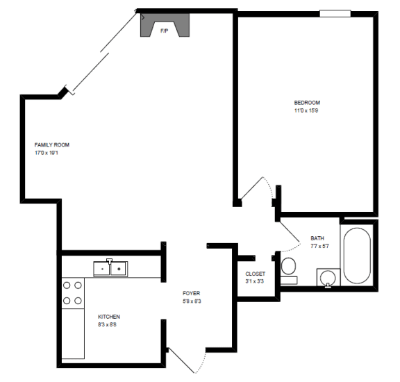 Floor Plan 818WW A