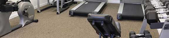 On- site fitness center for apartments in Stroudsburg