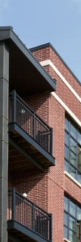 Building exterior at The Sheffield Englewood, Englewood, NJ