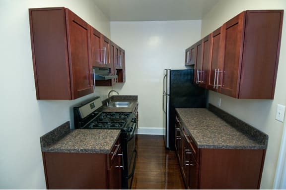The Abby Apartments One Bedroom Kitchen 03