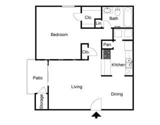 The Monet Sunrise Floor Plan
