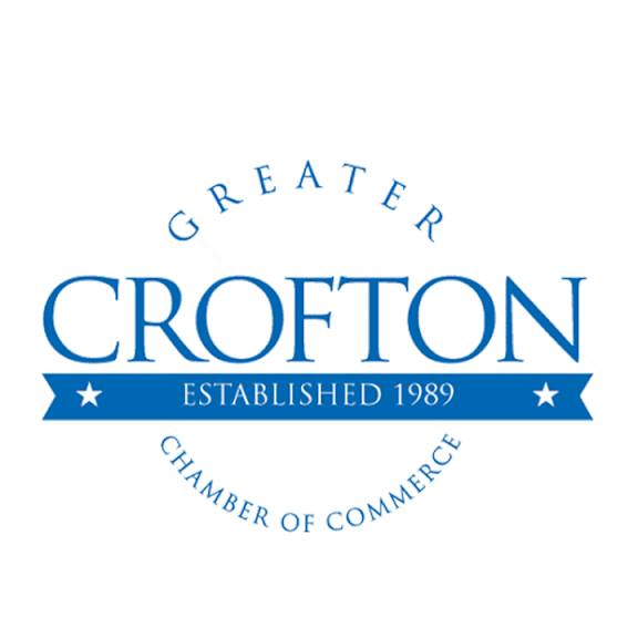 A logo for the Greater Crofton Chamber of Commerce.