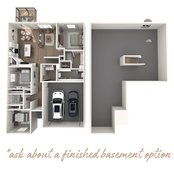 Okemos Grand  Reserve Ranch Style Floor Plan