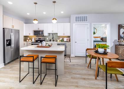 Kitchen at Cala Apartments in Austin TX