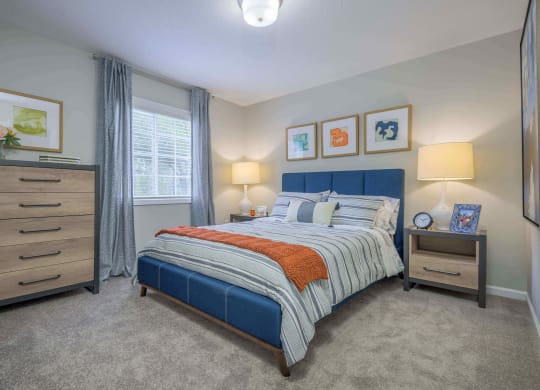 Spacious Bedroom With Comfortable Bed at St. Andrews Reserve, Wilmington
