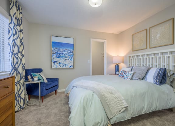 Well Decorated Bedroom at St. Andrews Reserve, Wilmington, NC