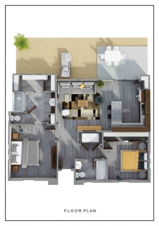 Horizon at Premier Apartments Haven Floor Plan