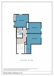 Floor Plan  3 bedroom Walk Up