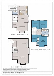 Floor Plan  Hamline - 4 Bedroom Townhome