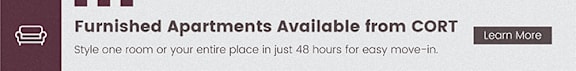 Furnish Apartments Available from CORT
