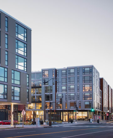 Building exteriors at The Shay, Washington, DC