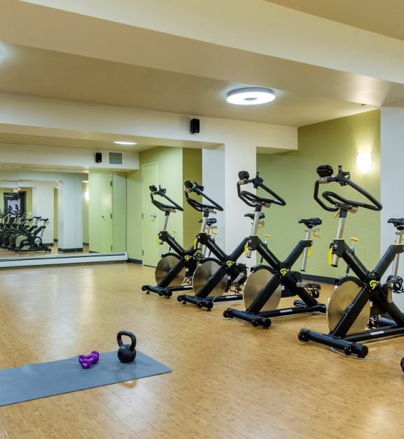 gym at Axon Green, Minneapolis, MN, 55416