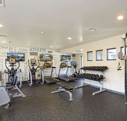 Waterleaf Apartment Homes in Vista, California Fitness Center