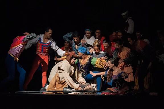 Theater performance at Casa Estilo Apartments, Chula Vista, California