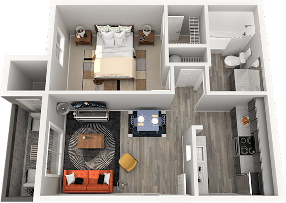 Floor Plan  VGV Junior 1x1