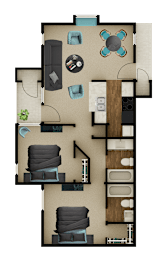  Floor Plan B1