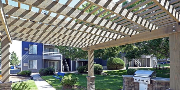 Courtyard Grill Stations at Windmill Apartments, Colorado Springs, 80916
