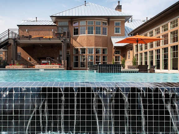 Outdoor Pool infinity edge