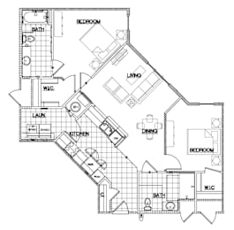  Floor Plan 3 Bedroom