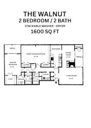  Floor Plan The Walnut