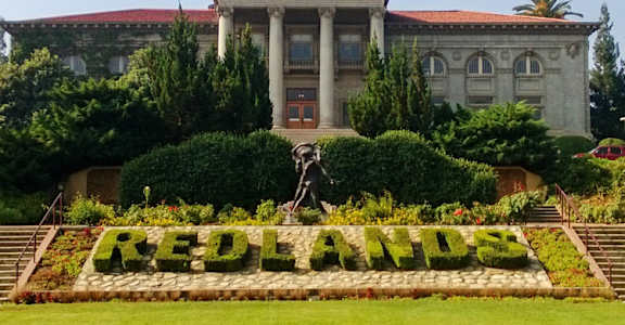 University of Redlands Topiary near Circa 2020 in Redlands, CA