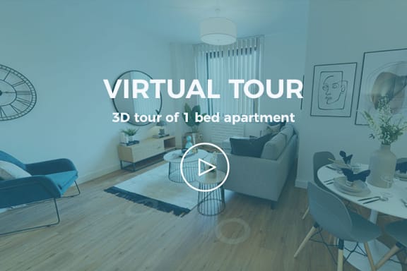 virtual tour 3d tour of a 1 bed apartment at The Keel Apartments, Liverpool, L3 4GE