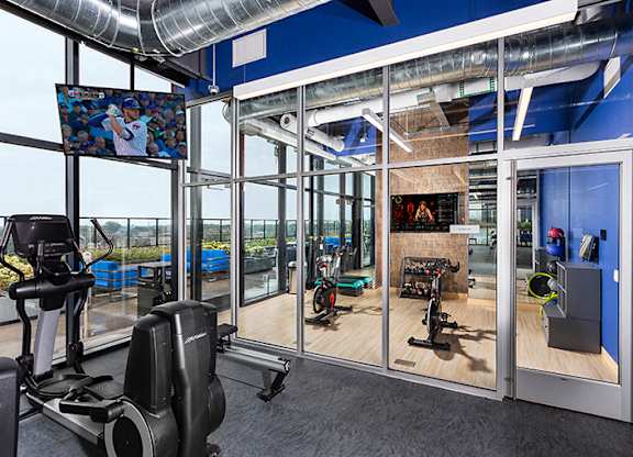 Training Studio at Residences at Addison Clark Apartments, Chicago