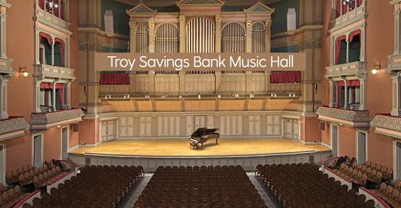 Troy Savoings Bank Music Hall interior