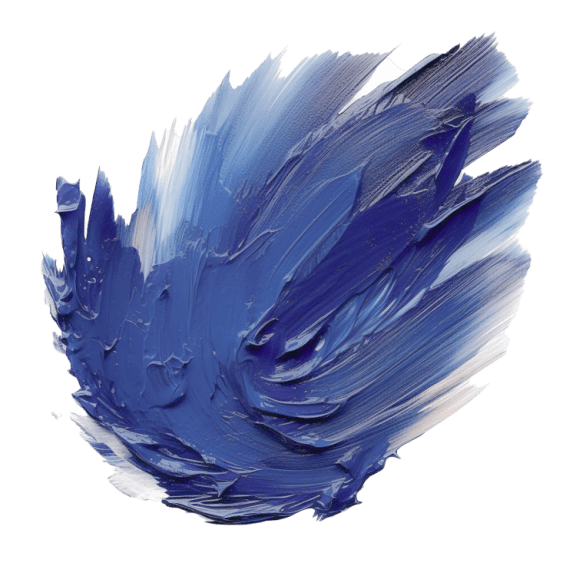 a smear of blue paint, transparent png download